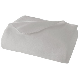 WOHNWOHL® Wohndecke uni • Soft-Fleece-Decke • Polarfleece-Decke • Tagesdecke • Kuscheldecke • Viscose-Decke Mischung • Sofaüberwurf • Fleecedecke • Couch-Decke • Überwurf • weiche Tagesdecke • 150 cm x 200 cm • 60% Polyester, 40% Viskose •
