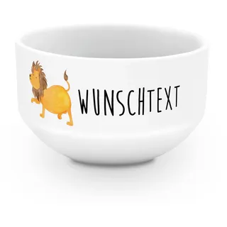 Mr. & Mrs. Panda Müslischüssel Sternzeichen Löwe - Personalisierte Geschenke, Schüssel Personalisieren, Geburtstag Juli, Schüsseln, Geschenk, Suppenschüssel, August, Müslischale, König Der Tiere
