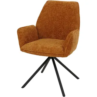 MCW Esszimmerstuhl G67 Chenille senfgelb