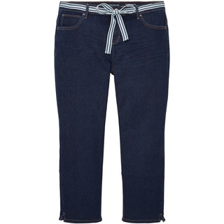 TOM TAILOR Damen Alexa Slim Jeans, blau, Uni, Gr. 28/26