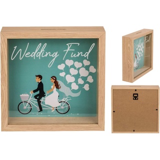 Sparschwein aus Holz/Sammlung für eine Hochzeit Hochzeitskasse/Maße: 20 x 20 cm