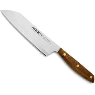 Arcos Nordika Santoku Messer 19 cm Braun