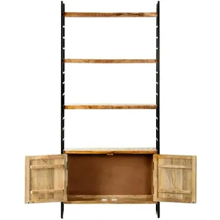 vidaXL Bücherregal 4 Ebenen 80 x 30 x 180 cm Braun