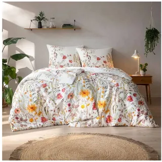 Estella Adelia Blumen Beige 135 x 200 cm + 80 x 80 cm