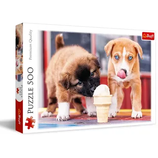Trefl 37272 Zeit für EIS 500 Teile, Premium Quality, für Erwachsene und Kinder ab 10 Jahren Puzzle, Farbig