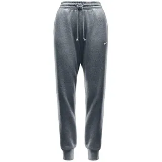 Nike Sportswear Phoenix Mid-Rise Fleece Jogginghose Damen 063 dk grey heather/sail XS