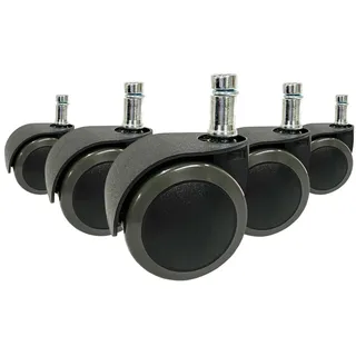HJH Office Hartbodenrollen Rolo Easy 11 mm / 50 mm 5 Stück