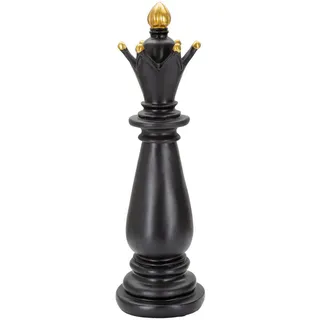 Skulptur, Schwarz, Gold, Kunststoff, 12.5x38.5x12.5 cm, Dekoration, Skulpturen & Dekoobjekte, Skulpturen