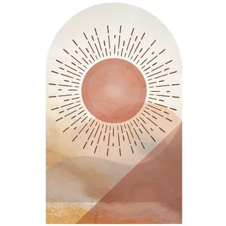 Bild ABSTRACT SUN (BH 20x30 cm) - bunt - BH 20x30 cm
