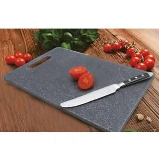 Schneidebrett Granit Optik 30x20 cm Küchenbrett Frühstücksbrett Robust | Tranchierbrett, lebensmittelecht, pflegeleicht, kratzfest, Küche, Servierbrett, modernes Design, langlebig, vielseitig