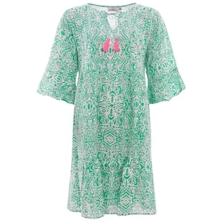 Zwillingsherz Sommerkleid Zwillingsherz Kleid Eileen in grün oder pink grün