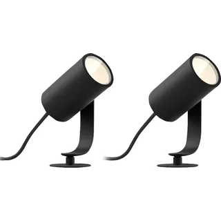 Philips Hue Lily Starterset White and Color Spießstrahler Doppelpack
