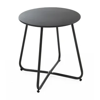 Outdoor Edge Gartentisch Ø 45 cm - Anthrazit - Stahl