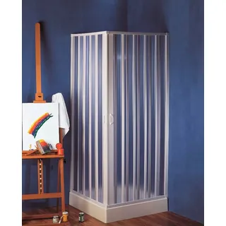 Forte Bari Eckdusche mit Falttür rechts 80 x 80 cm weiß