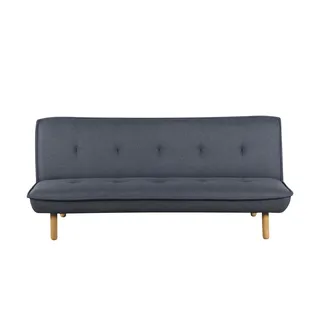 Schlafsofa  Jihane , grau , Maße (cm): B: 180 H: 80 T: 97.0