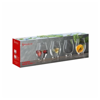 SPIEGELAU Gläser-Set Flavored Water 4er Set, Glas weiß