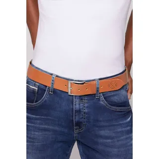 Camp David Herrengürtel Leder 100 cm braun