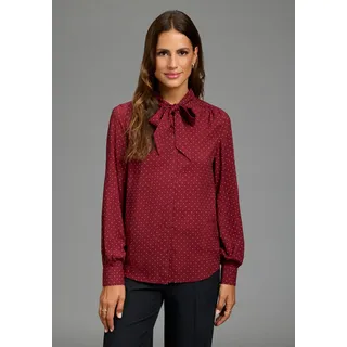 LAURA SCOTT Schluppenbluse Bordeaux 46