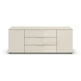 Lowboard Flipp Glas Beige Champagner