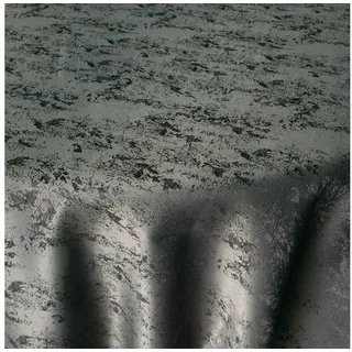 DecoHomeTextil Heimtextilmanufaktur Tischdecke Jacquard GRANIT Meliert mit Lotus Effekt grau Oval 135 x 180 cm