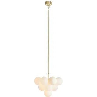Markslöjd Hängeleuchte, Gold, Metall, Kugel,Kugel, 56x45x56 cm, CE, Lampen & Leuchten, Innenbeleuchtung, Leuchten nach Räumen, Schlafzimmerlampen