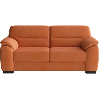 sit&more 3-Sitzer Montego, B: 198 cm, mit Federkern orange