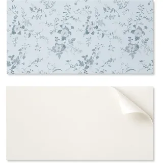 Vinyl-wandpaneel Mit Aufdruck Für Esszimmer, 100 X 50 Cm, Florales Muster Auf Dem Hintergrund