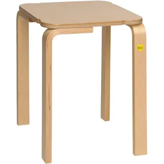 Erzi Hocker Holz 30 x 48 x 30 cm Braun