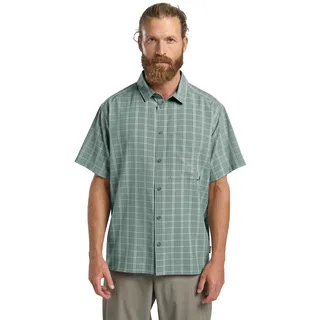 Jack Wolfskin Kurzarmhemd kariert Grün M