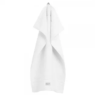 Gant Badetücher Gant Home Handtuch Premium Towel White (50x100cm)