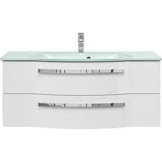 Pelipal Waschtisch Serie 4005 117 cm Polarweiß mit Softclose