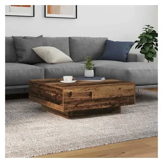 vidaXL Couchtisch Altes Holz Blau 80 x 80 x 31 cm