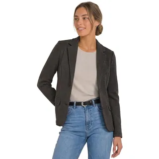 Street One Damen Basic Blazer mit Reverskragen und Dessin - 42