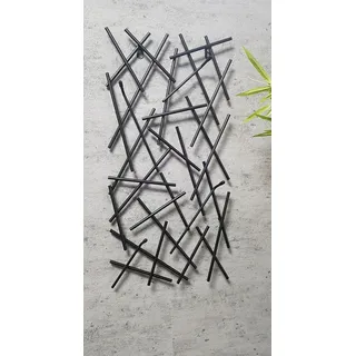 Haku Wandgarderobe Melilla Metall Grau Anthrazit