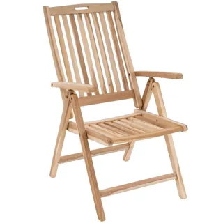 VCM Klappstuhl 56 x 75 x 110 cm braun