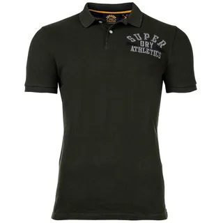 Superdry Poloshirt Herren Poloshirt Baumwolle Vintage Superstate Polo grün S