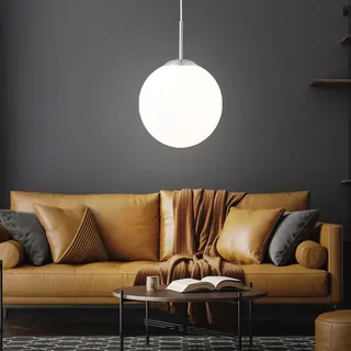 GLOBO Kugelleuchte 1-flg. 30 cm rund weiß