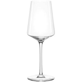 Leonardo Puccini Riesling-Glas, 1 Stück, spülmaschinenfestes Wein-Glas, Weißwein-Kelch mit gezogenem Stiel,Rieslingglas, 400 ml, 069540