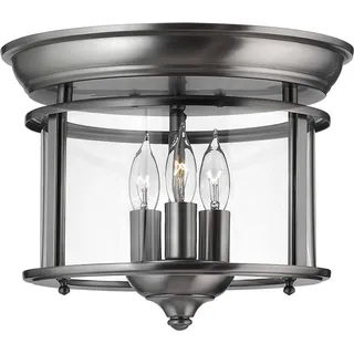 Elstead Lighting Gentry 3-flammige Deckenleuchte Zinn