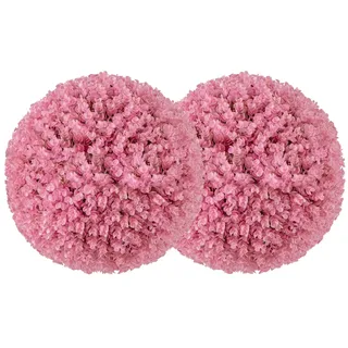 Costway Dekokugeln 44 cm Rosa