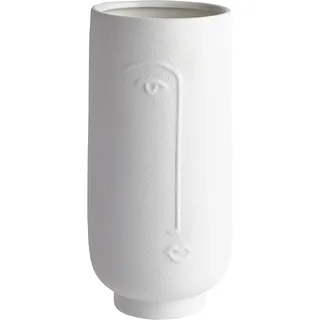 BUTLERS Blumenvase ø 14 cm H 29 cm Steinzeug Dekovase - LINE Art -