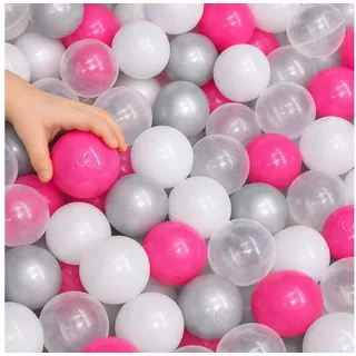 LittleTom 200 Bunte Bälle für Bällebad - 5,5cm Bällebad Bälle Kinder Spielbälle Bällepool