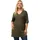 Ulla Popken Basic-V-Shirt Grün 62/64
