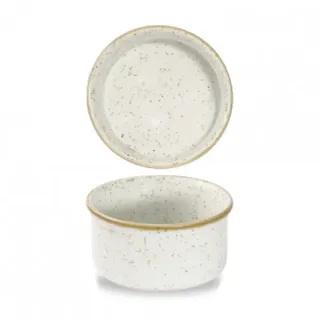 Churchill STONECAST Barley White Large Ramekin Souffle Dip 19,5 cl Porzellan