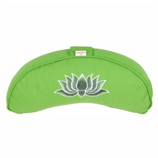 yogabox Yogakissen Halbmond BASIC Lotus Stick multicolor grün
