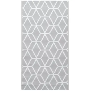 vidaXL Arakil Outdoor-Teppich 160 x 230 cm Grau