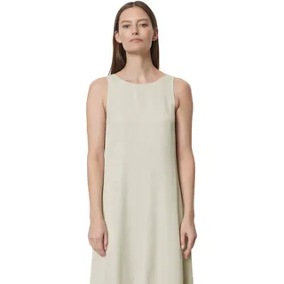 Sommerkleid MARC O'POLO "aus Viskose-Satin" Gr. 34, Normalgrößen, grau Damen Kleider Freizeitkleider
