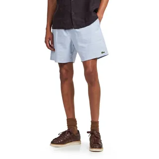 Striped Seersucker Swim Trunks
