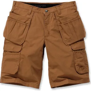 Carhartt Relaxed 12" Steel Rugged Flex Ripstop Cargo Short carhartt brown (BRN) W42