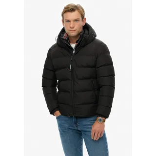 Superdry Hooded Sports Puffer Jacket schwarz L